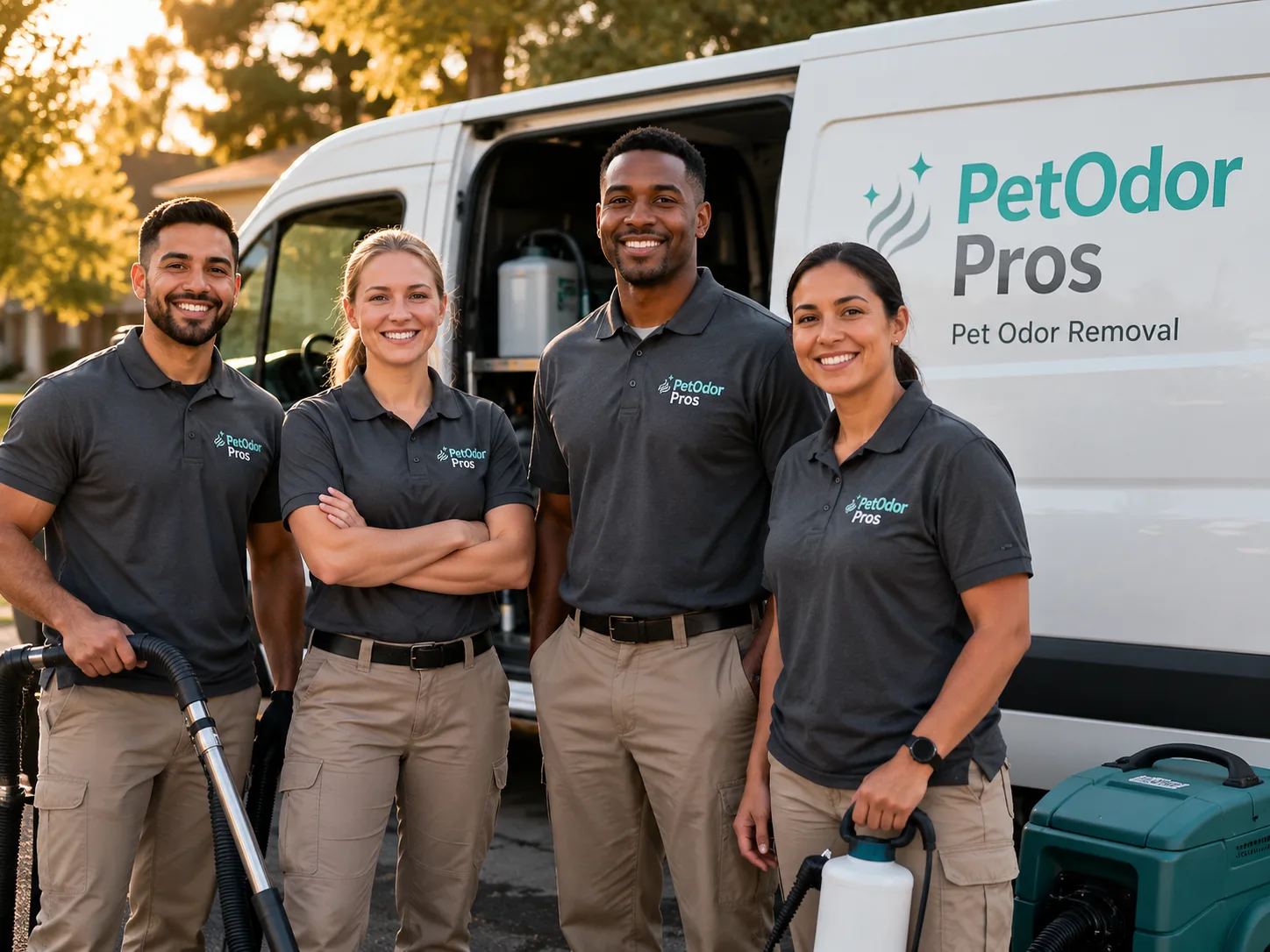 Pet Odor Removal team serving Whittier, CA